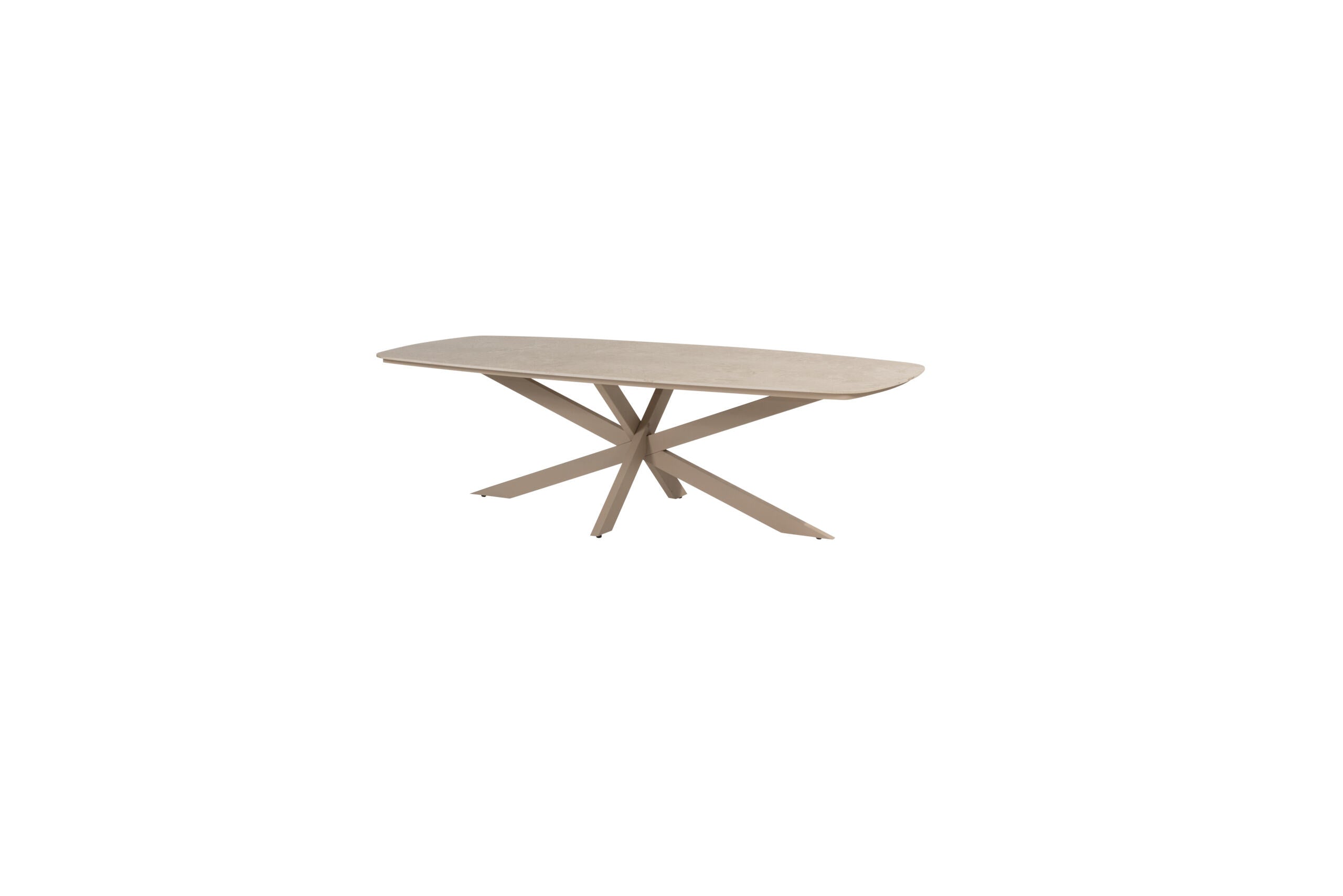 4 Seasons Outdoor Nevada Low dining tafel 250 x 105 cm latte