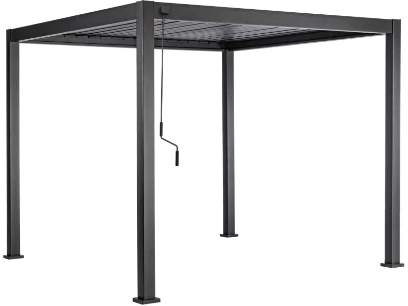 Bizzotto Ocean Pergola 3x3 meter Charcoal