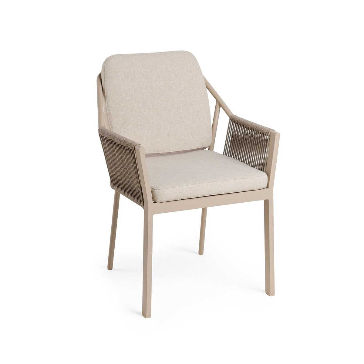 Tierra Outdoor Liv stapelbare dining stoel Champagne