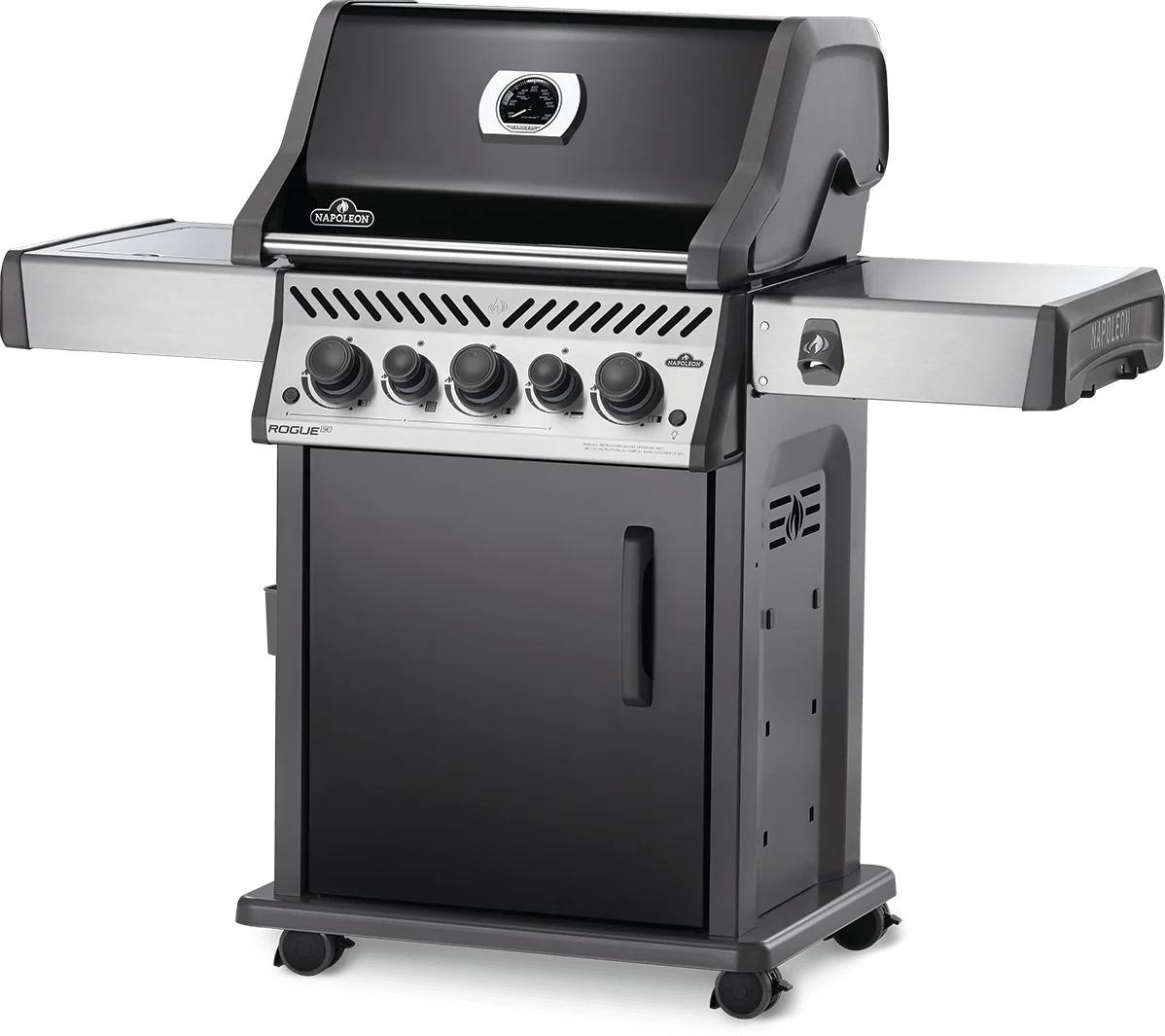 Napoleon Rogue SE 425 RSIB Gasbarbecue Zwart incl. draaispit