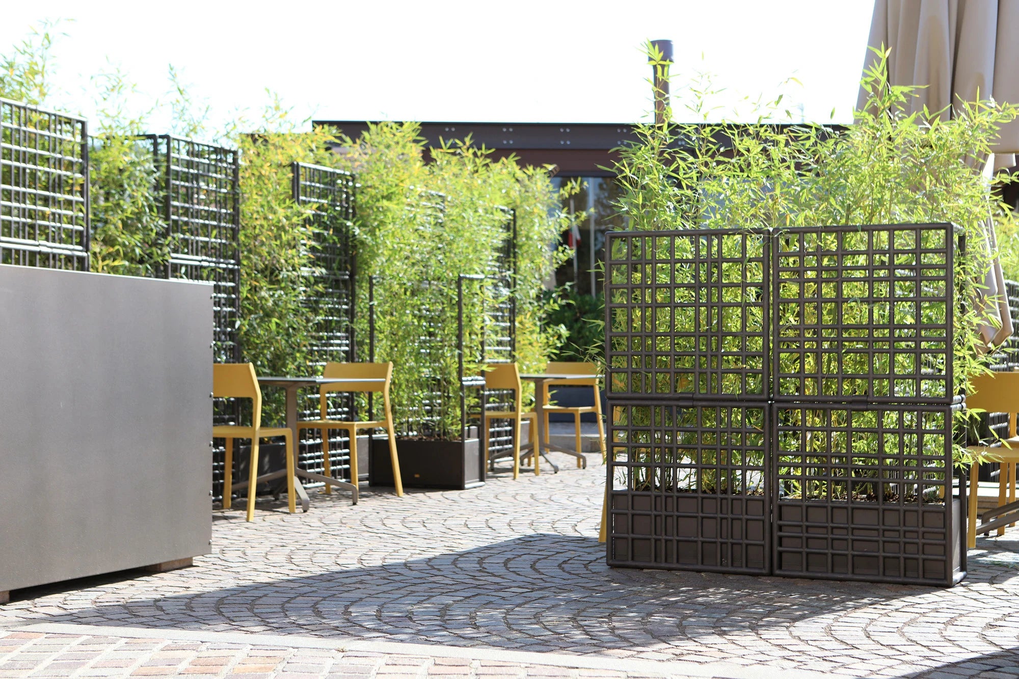 Nardi Sipario 2 Modulaire Terrasafscheiding Basalt
