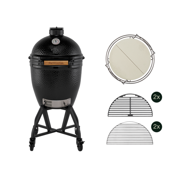 BIG GREEN EGG THE ONYX LARGE MASTER SET