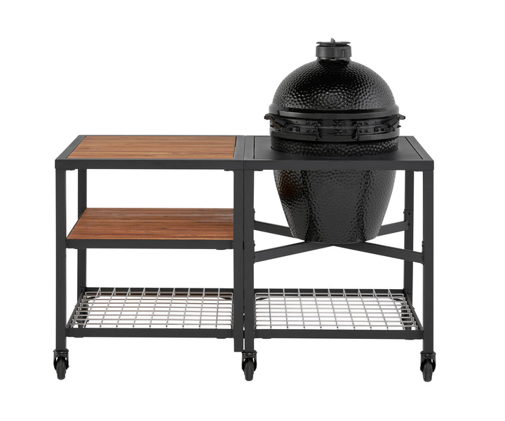 BIG GREEN EGG THE ONYX LARGE OUTDOOR KITCHEN
