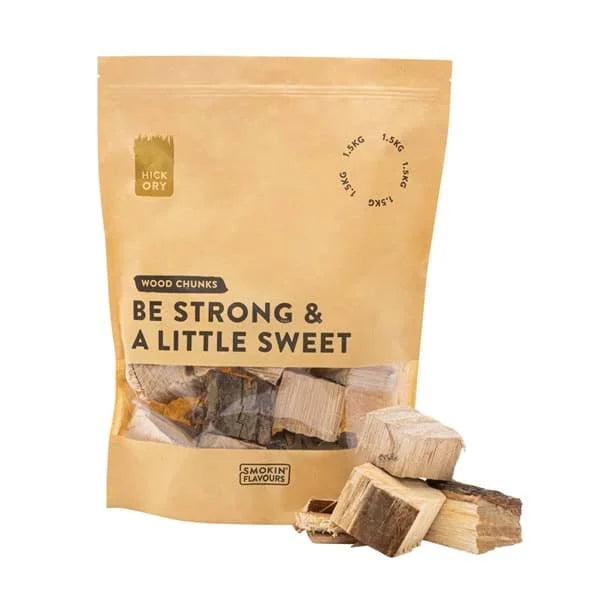 Smokin Flavours ROOKCHUNKS 1,5 KG - HICKORY