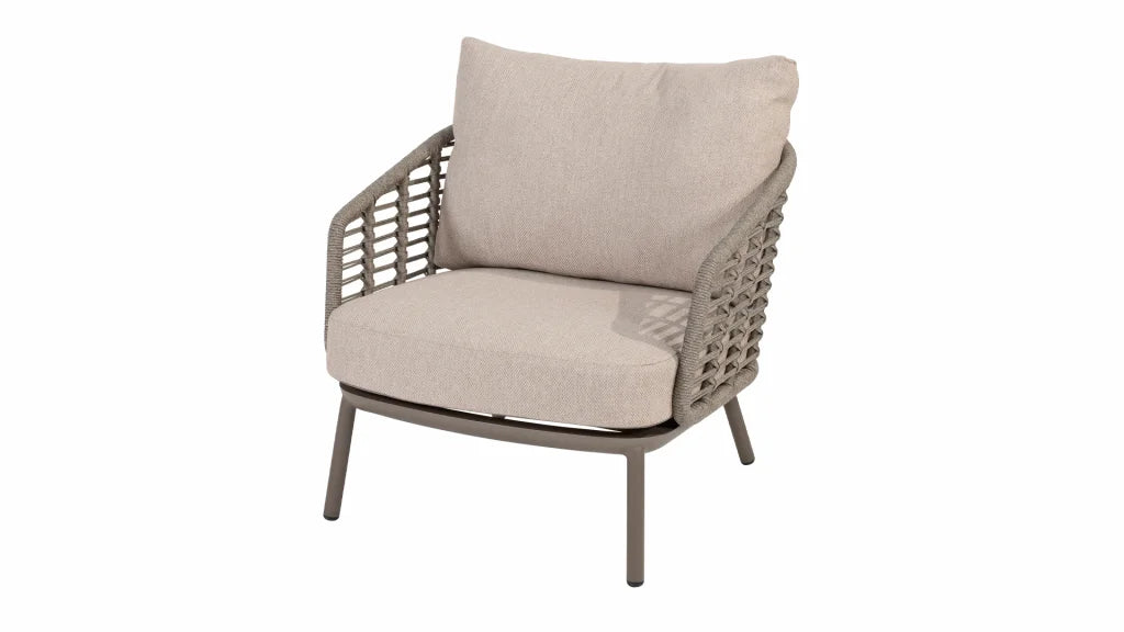 Taste by 4SO Puglia lounge stoel terre incl. 2 kussens