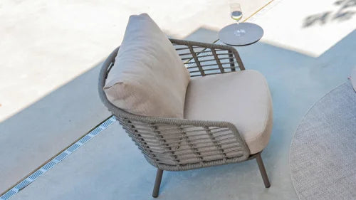 Taste by 4SO Puglia lounge stoel terre incl. 2 kussens