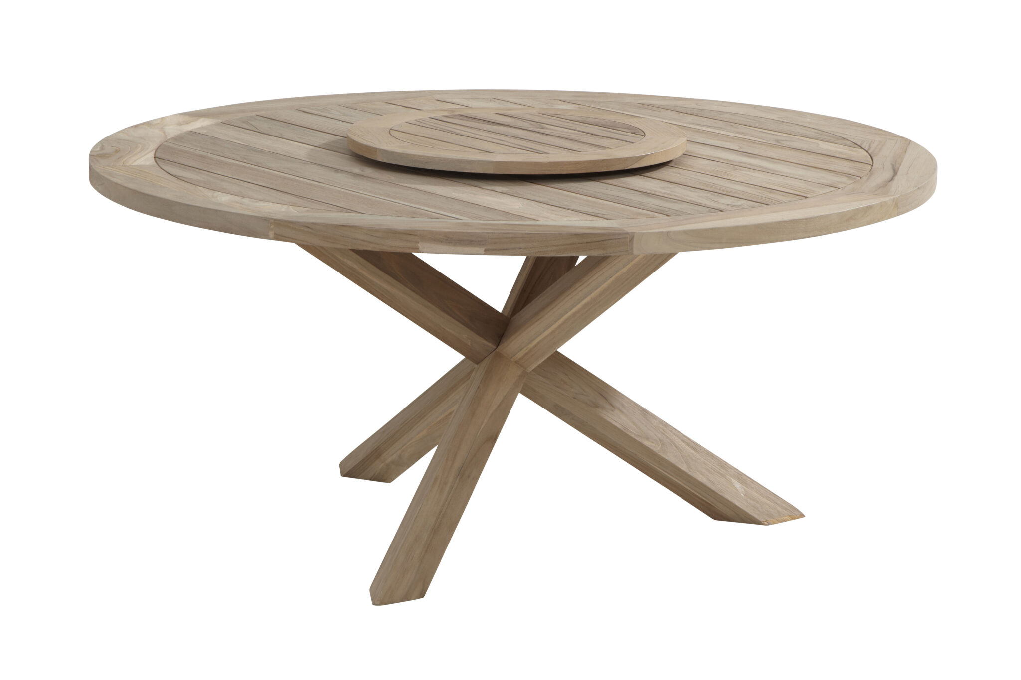 Louvre teak tafel 160 Ø Lukkes Outdoor